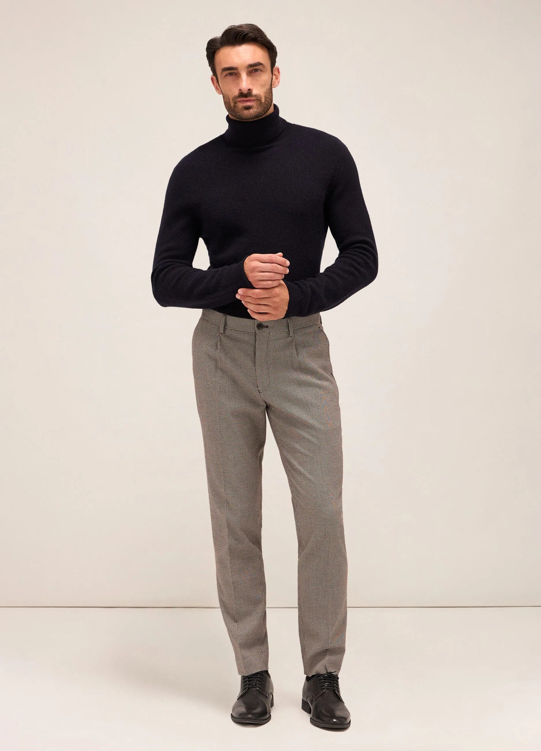 RUMFORD  Pantalone slim fit in tessuto stretch uomo