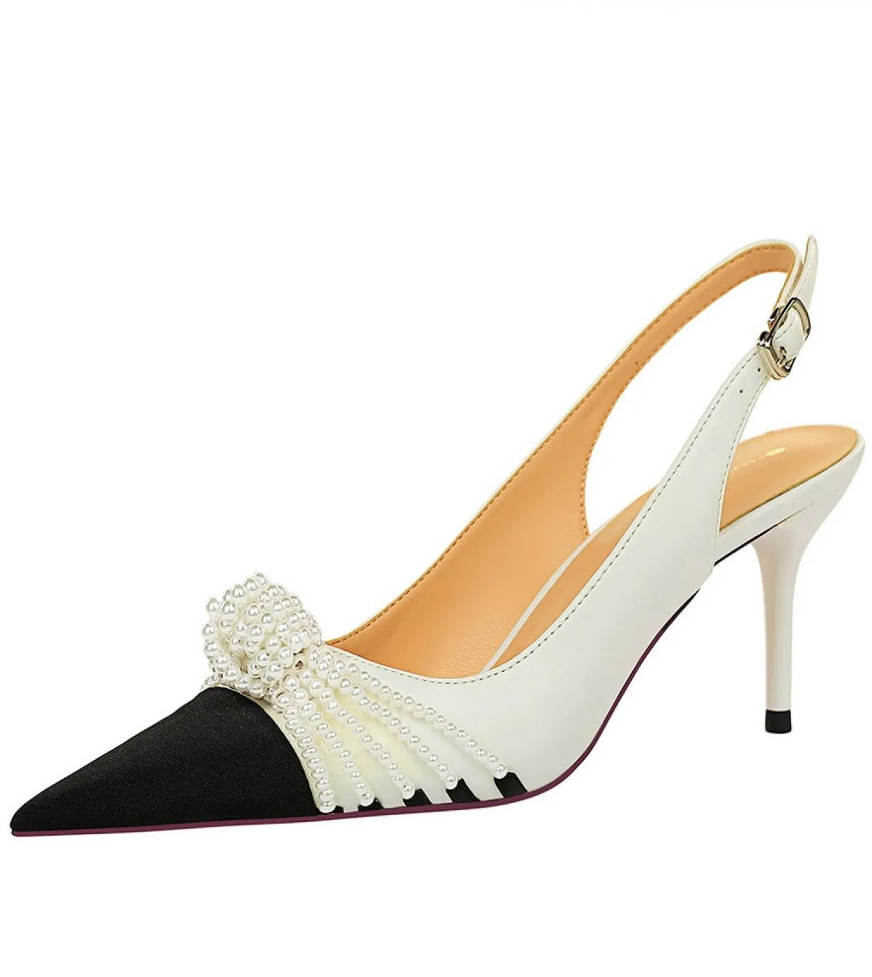Sandali da donna con tacchi alti Scarpe estive in pelle con nodo a farfalla per donna Sandali gladiatore Tacchi per donna Shipp