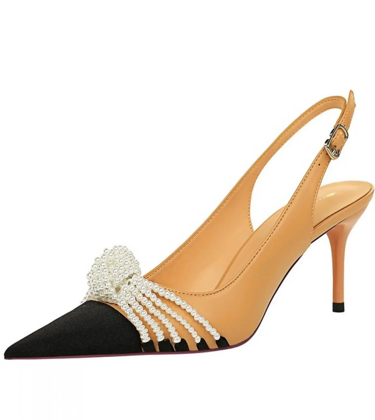 Sandali da donna con tacchi alti Scarpe estive in pelle con nodo a farfalla per donna Sandali gladiatore Tacchi per donna Shipp
