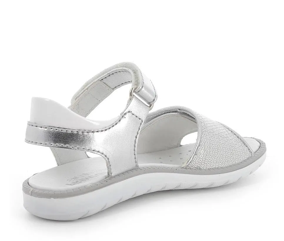 SANDALI  PAILLETTES ARGENTO