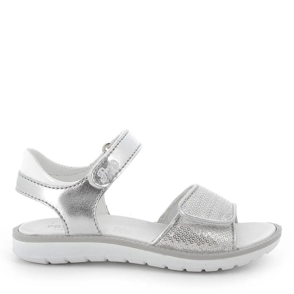 SANDALI  PAILLETTES ARGENTO