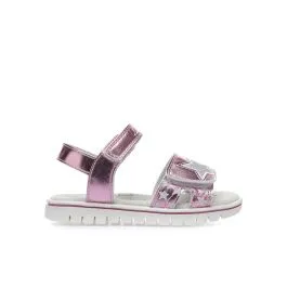 Sandalini rosa bimba con stelline