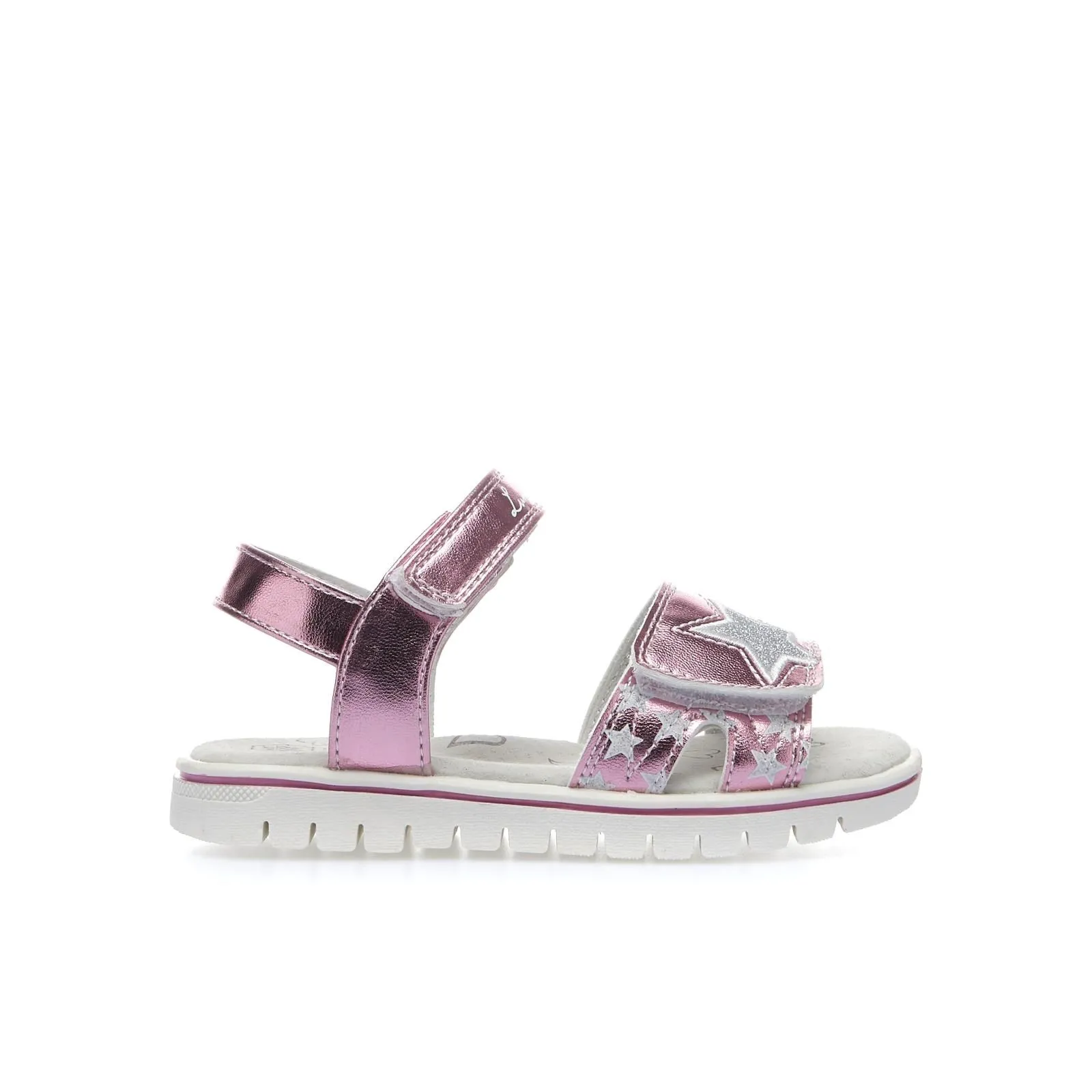 Sandalini rosa bimba con stelline