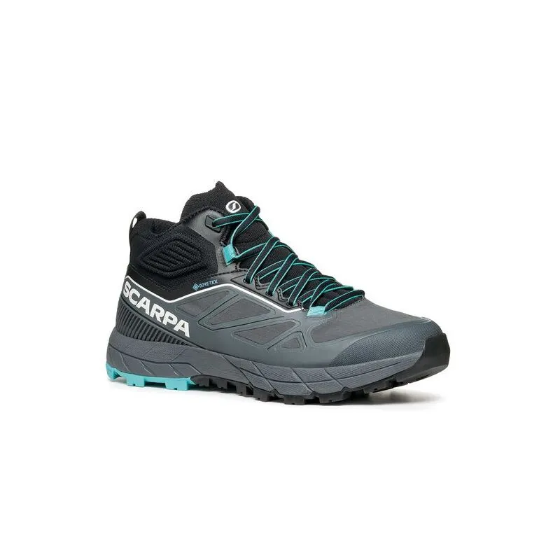 SCARPA BY SCARPA DONNA DA AVVICINAMENTO RAPID MID GTX ANTHRACITE-TURQUOISE