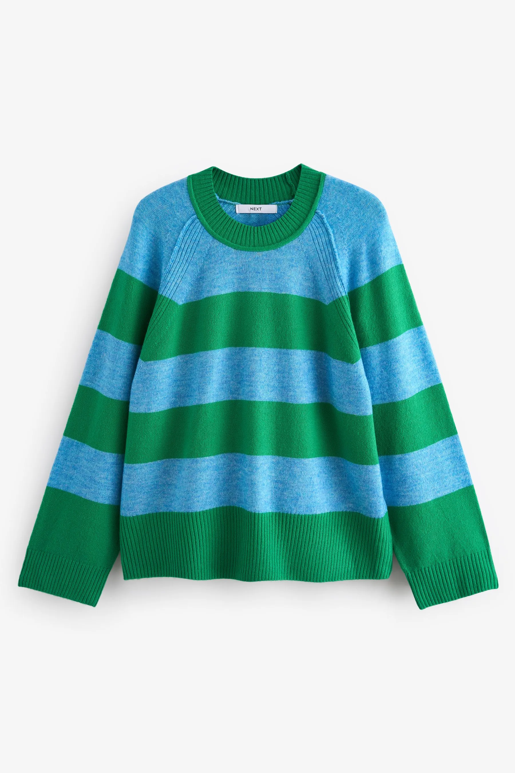 Seam Detail Crew Neck Jumper    