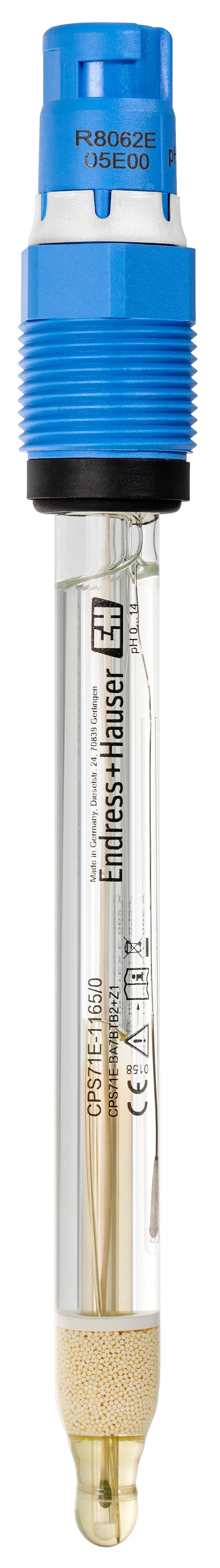 Sensore di conduttività Endress+Hauser, in Vetro, 0 → 14 pH