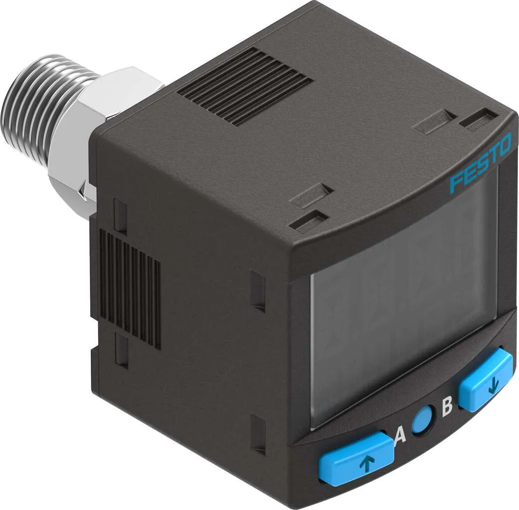 Sensore di pressione SPAN-B-B2R-R18M-PN-L1+2.5S, pressione massima 1bar, IP40