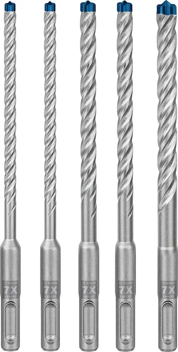Set 5 punte trapano SDS PLUS 7X Expert Bosch 2608900198