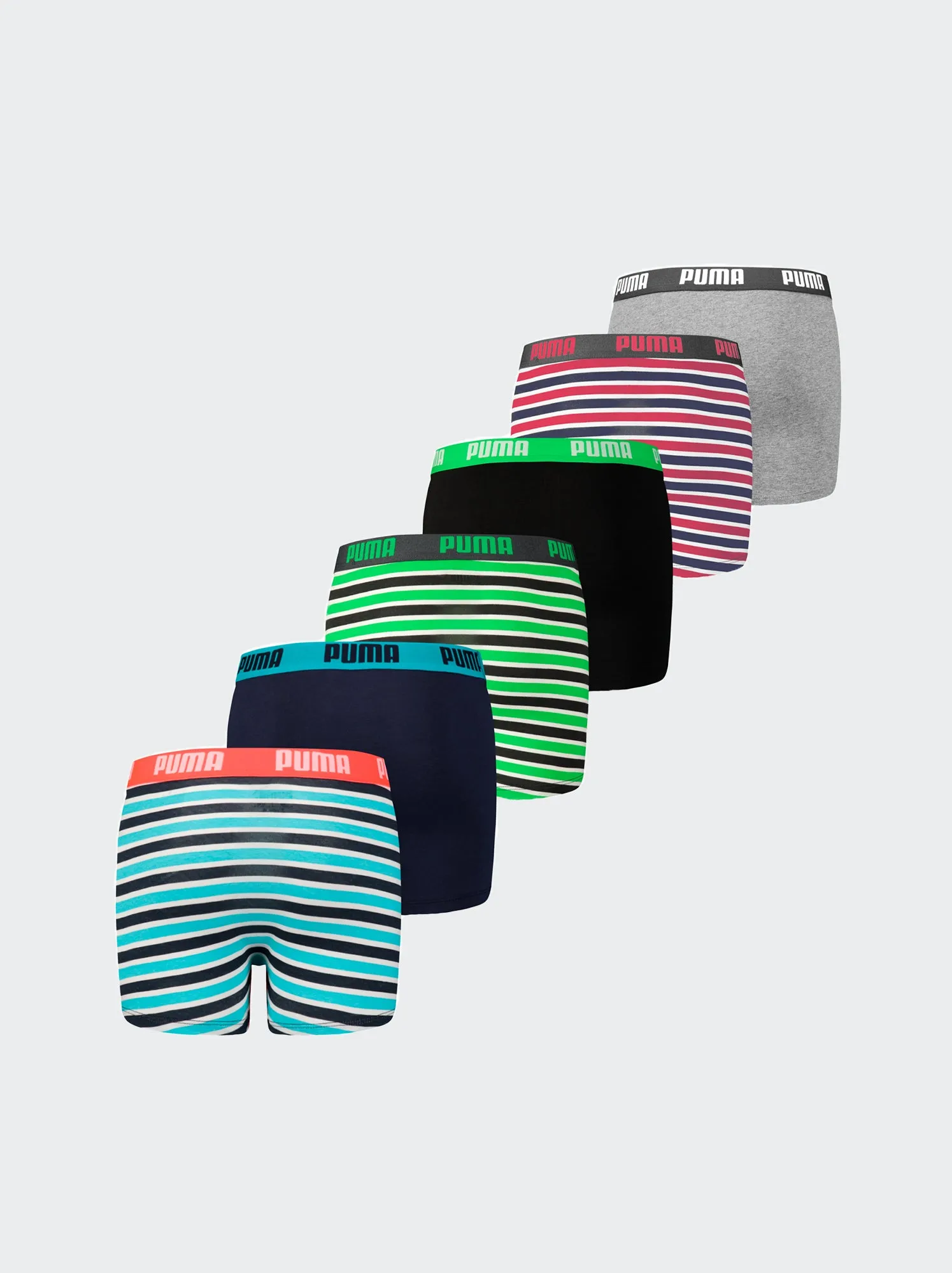 Set di 6 boxer 'Puma' - BLU