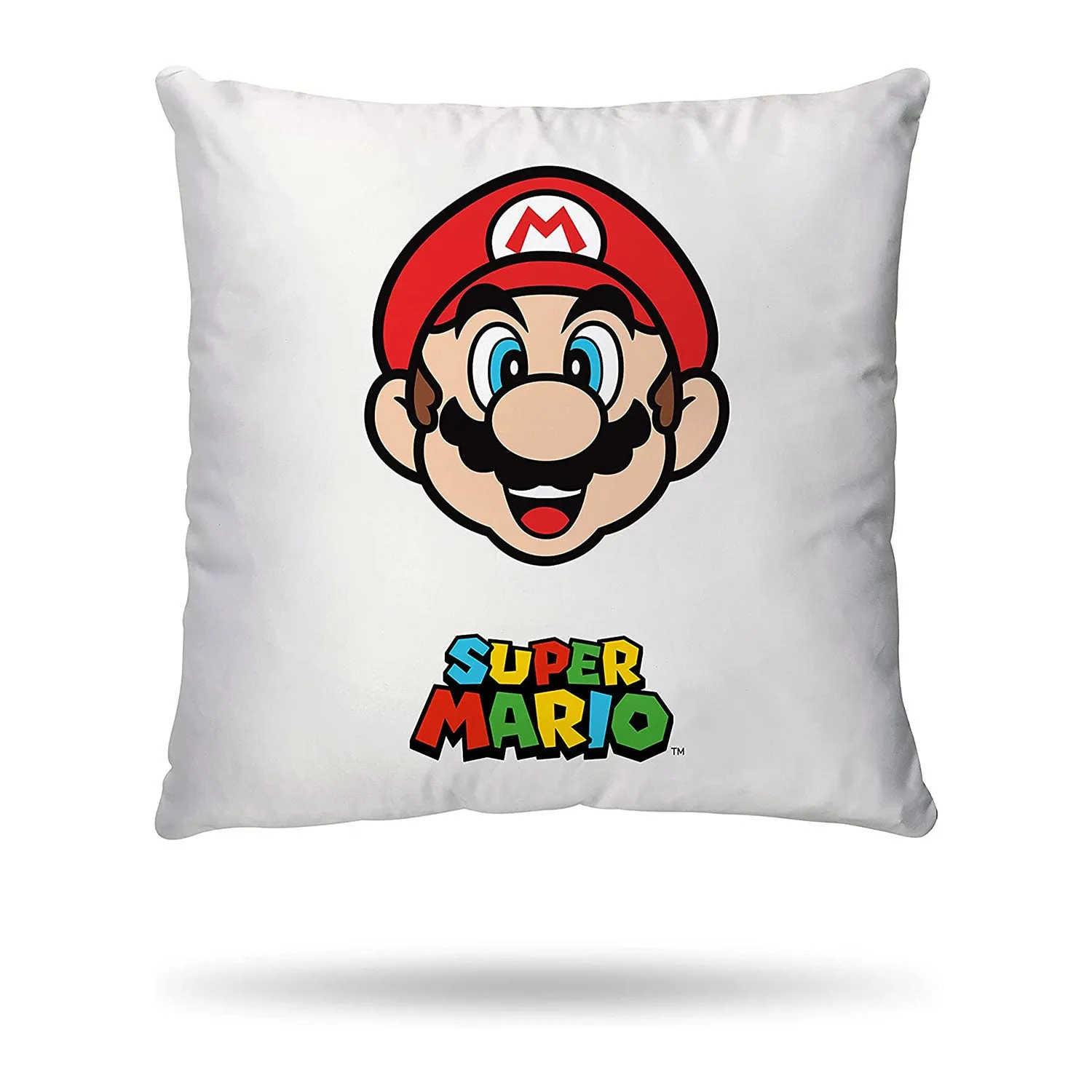 Set letto singolo copripiumino + federa ufficiale Super Mario 100% Cotone 4814