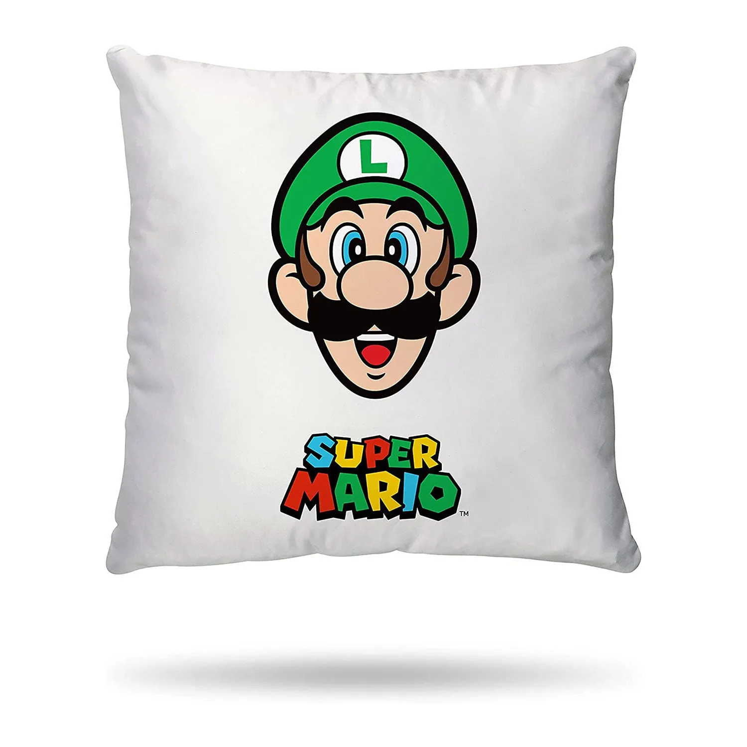 Set letto singolo copripiumino + federa ufficiale Super Mario 100% Cotone 4814