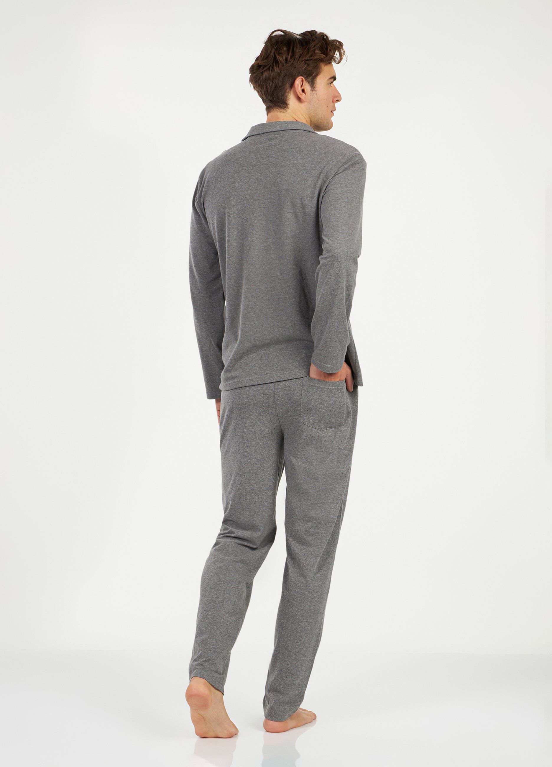 Set pigiama misto cotone mélange uomo
