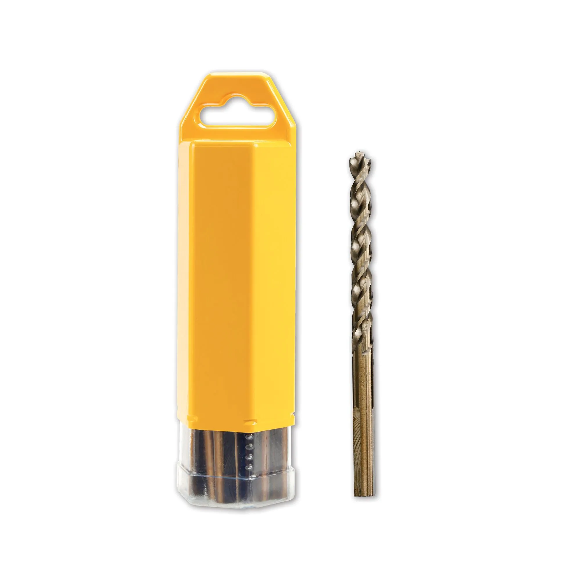 Set punte per trapano DeWALT in HSS, Ø da 8mm a 8mm, 10 pezzi