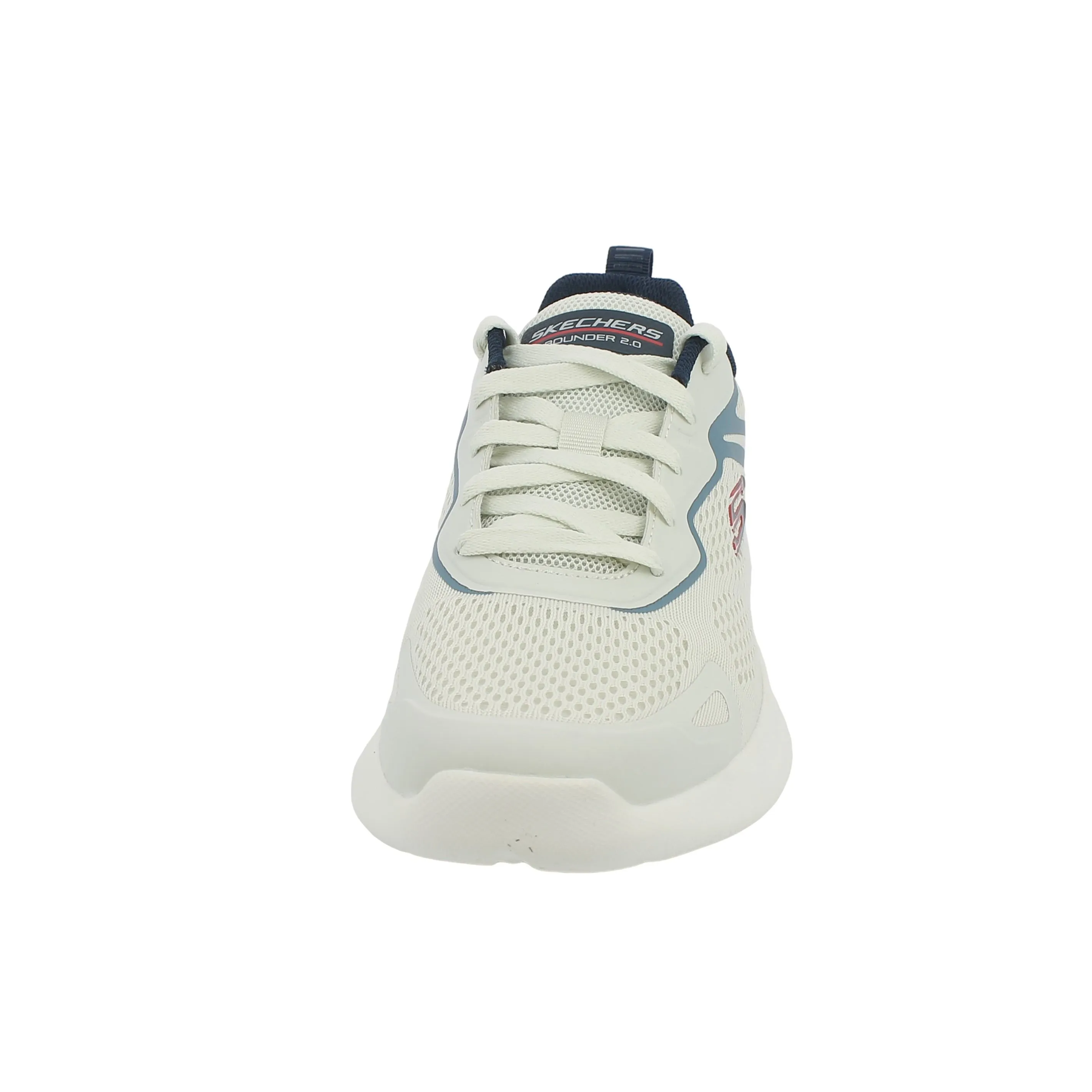 Skechers  Scarpa sportiva bianca e blu con memory foam 