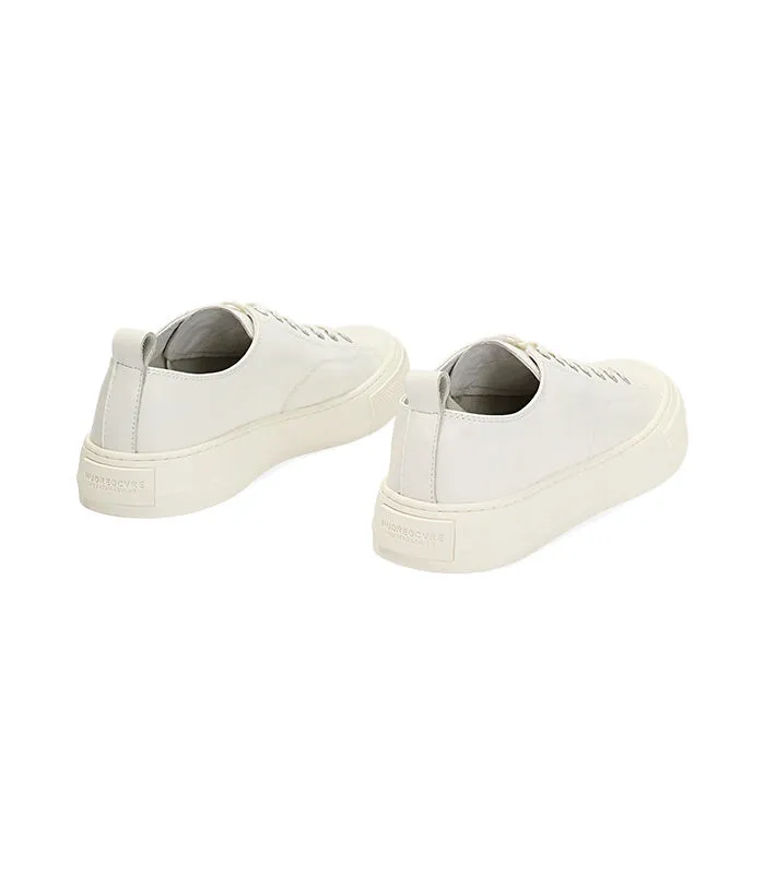 Sneakers bianche urban in pelle