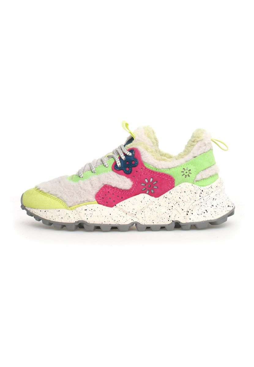 SNEAKERS Donna FLOWER MOUNTAIN KOTETSU - 2017822 06 0G04 LIME FLUO