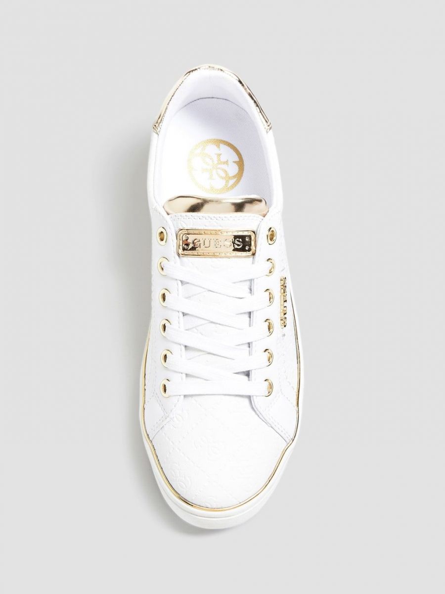 SNEAKERS Donna GUESS FL5BEK FAL12 WHITE