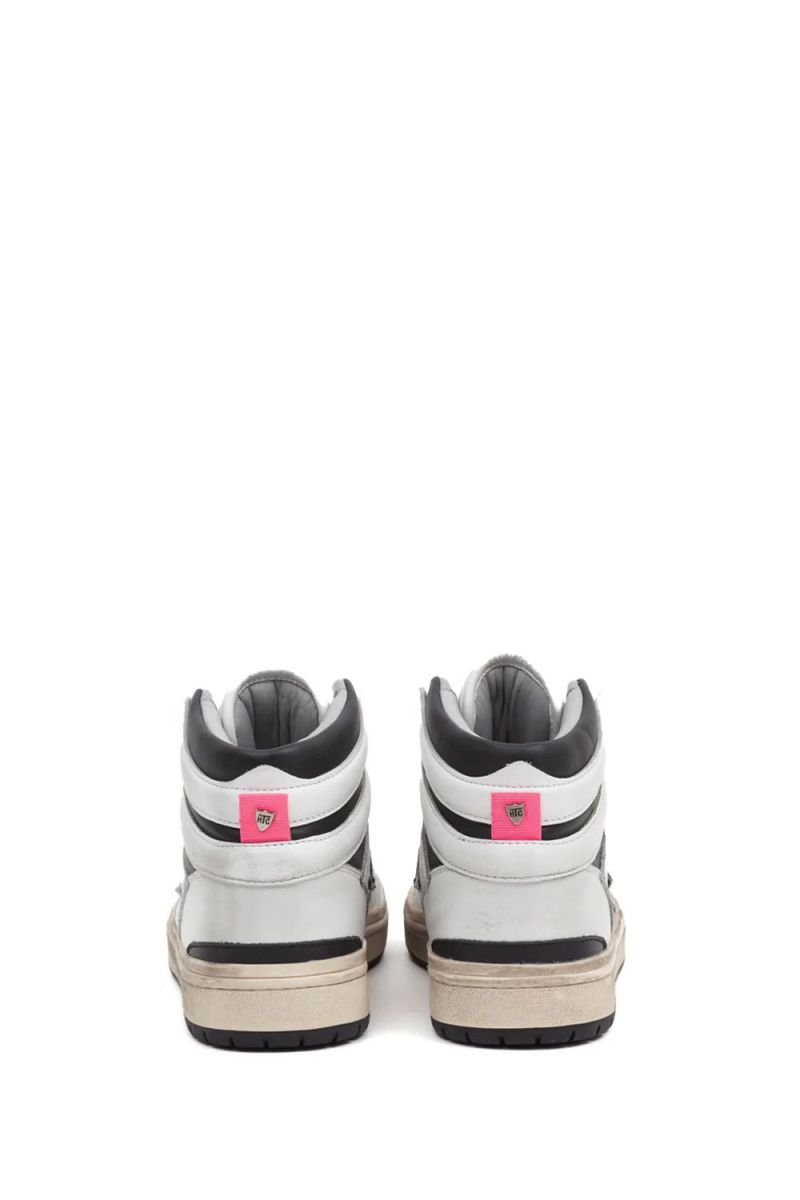 SNEAKERS Donna HTC LOS ANGELES STARLIGHT HIGH W-WB WHITE/BLACK