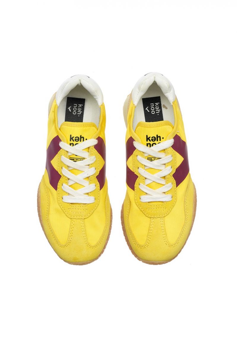 SNEAKERS Donna KEHNOO A00KW9312 360WF YELLOW