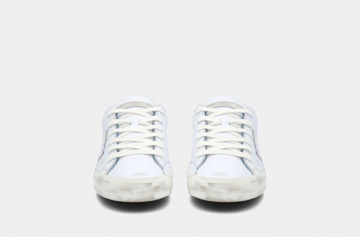 SNEAKERS Donna PHILIPPE MODEL PARIS PRLD V022 - PARIS X BLANC NOIR