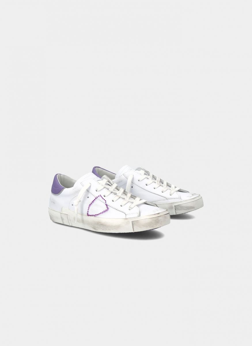 SNEAKERS Donna PHILIPPE MODEL PARIS PRLD VB30 - PARIS X WHITE VIOLET