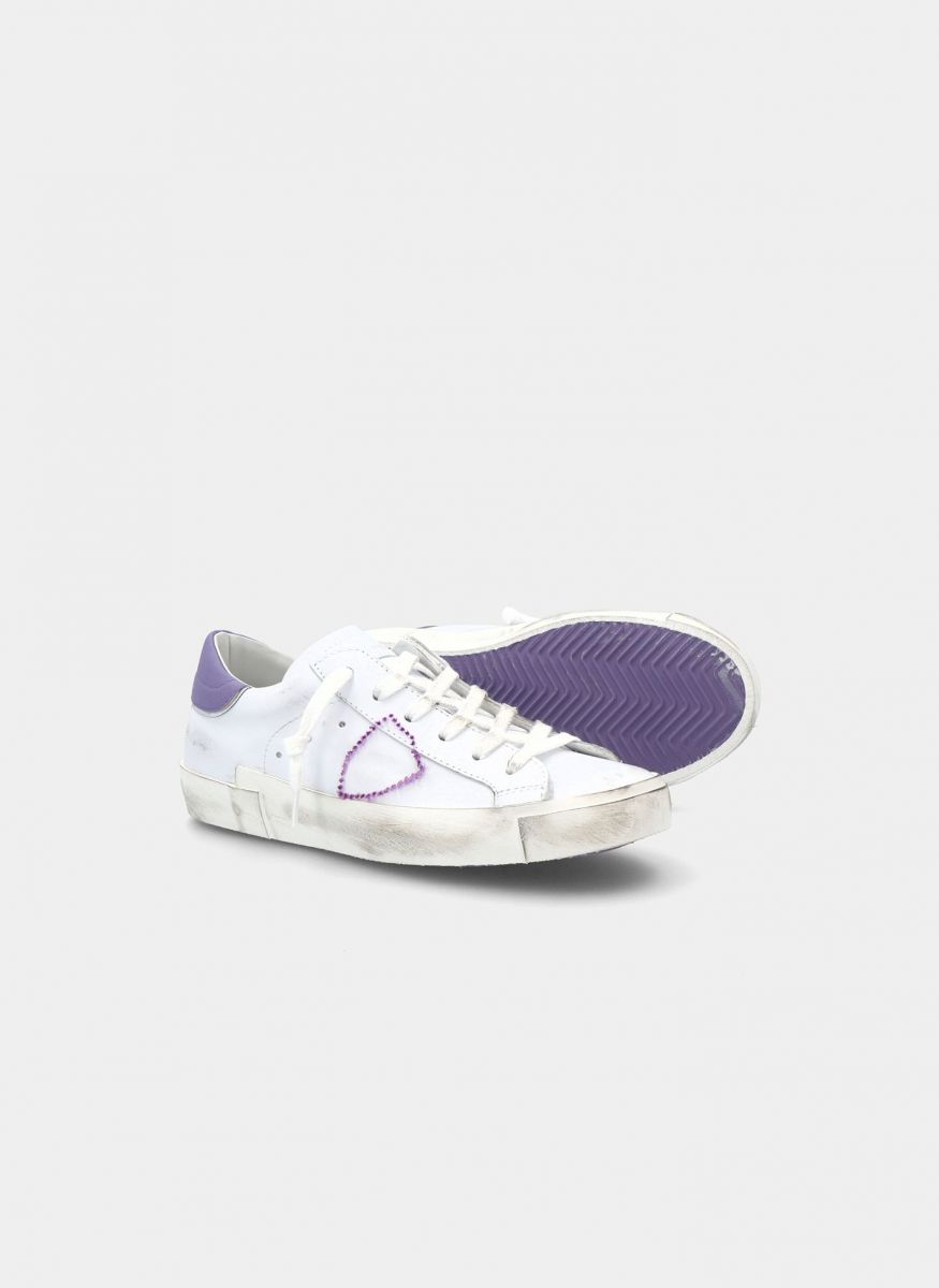 SNEAKERS Donna PHILIPPE MODEL PARIS PRLD VB30 - PARIS X WHITE VIOLET