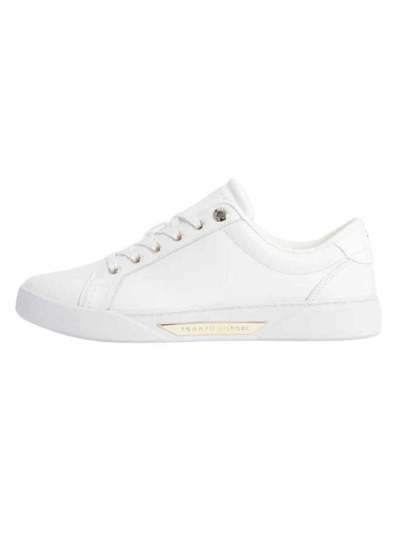 Sneakers Tommy Jeans Golden Bianco per Donna