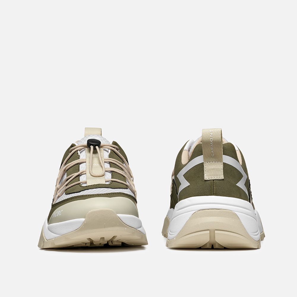 SNEAKERS Uomo ACBC S11003M - GARMON LAGOM LITE 038802 B.WHITE/OLIVE GREEN