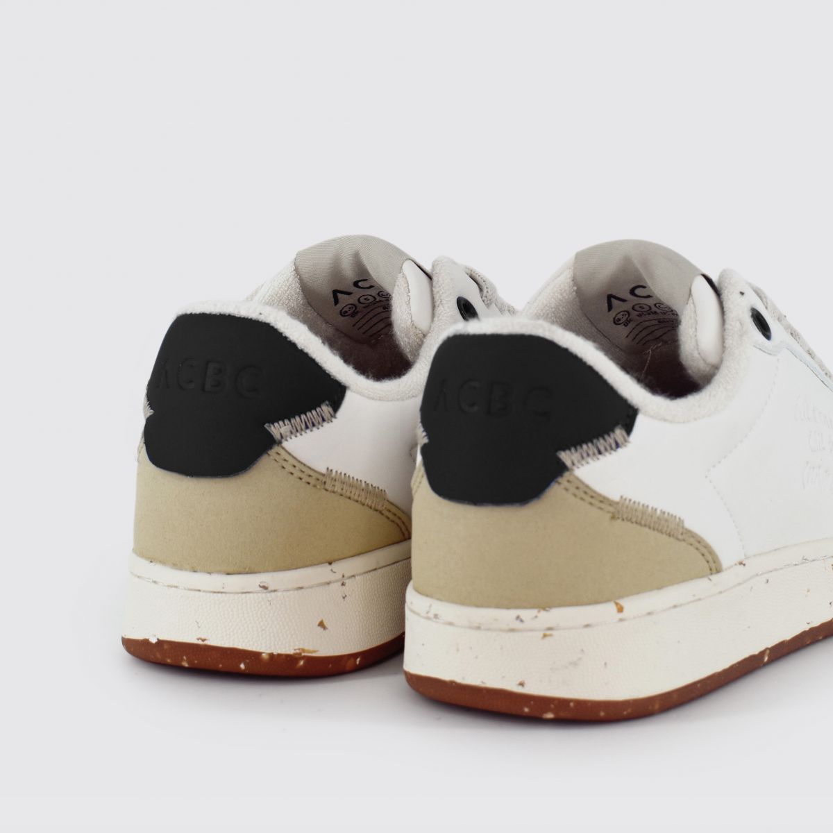 SNEAKERS Uomo ACBC SHACBEDT - EVERGREEN RETRO 201 WHITE/BLACK