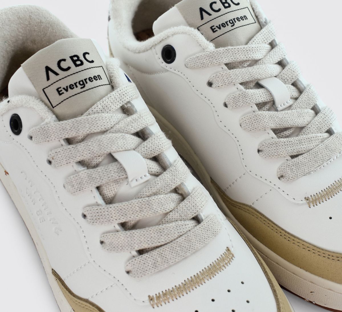 SNEAKERS Uomo ACBC SHACBEDT - EVERGREEN RETRO 201 WHITE/BLACK