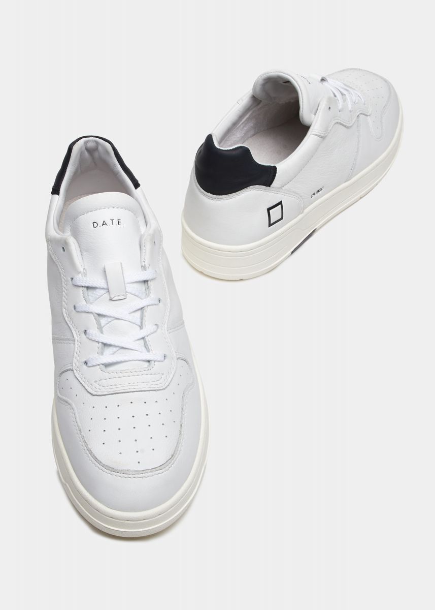 SNEAKERS Uomo DATE M391-CR-BA-WB COURT WHITE/BLACK