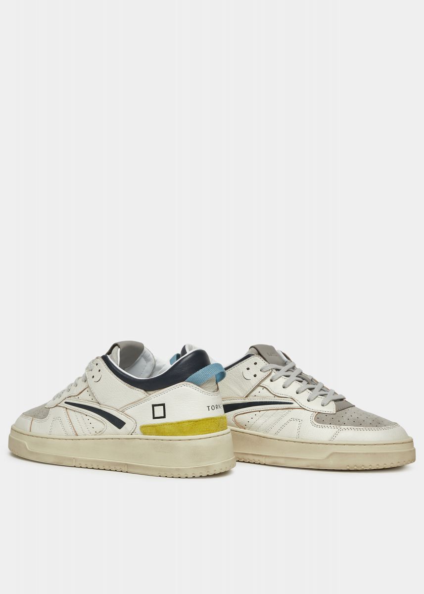 SNEAKERS Uomo DATE M401-TO-CO-WA TORNEO COLORED WHITE GREY