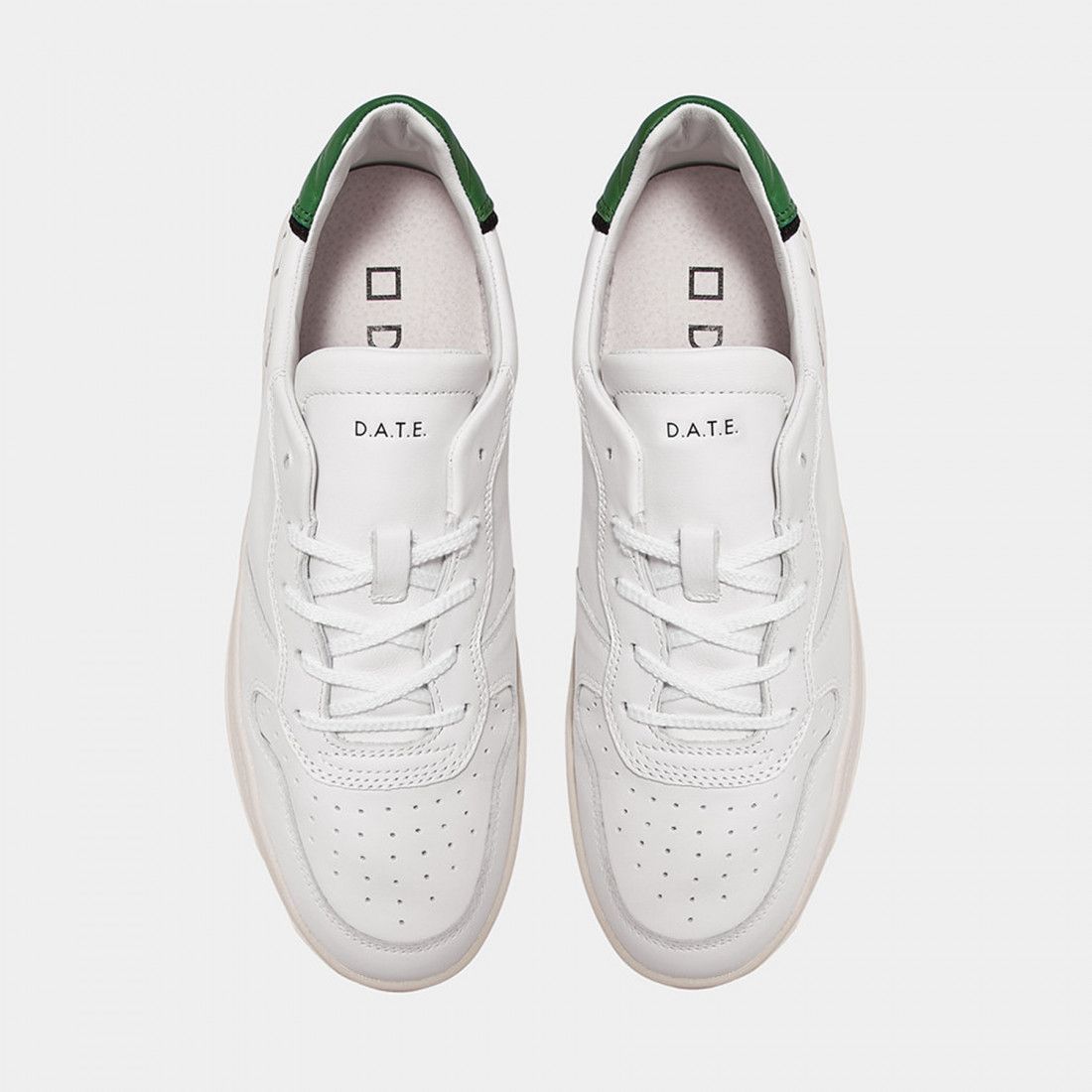 SNEAKERS Uomo DATE M997-CR-CA-WG - COURT CALF WHITE GREEN