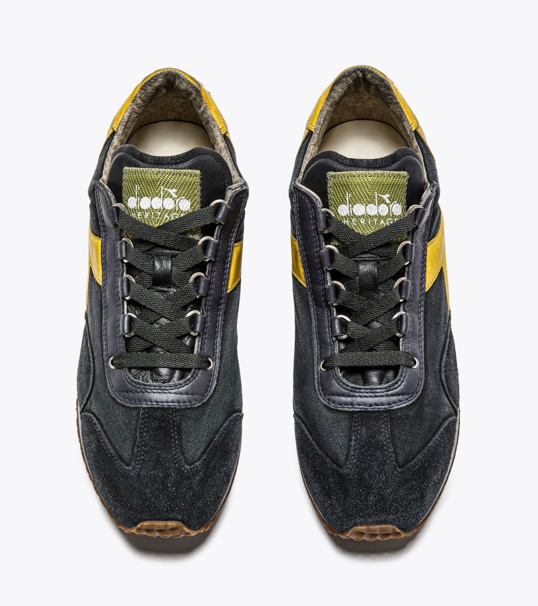 SNEAKERS Uomo DIADORA 174736.C0002 EQUIPE H DIRTY STONE BLACK/ANTRACITE EBANO