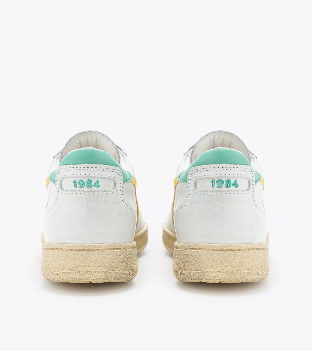 SNEAKERS Uomo DIADORA 179043.C1682 MI BASKET LOW USD BIANCO/GIALLO