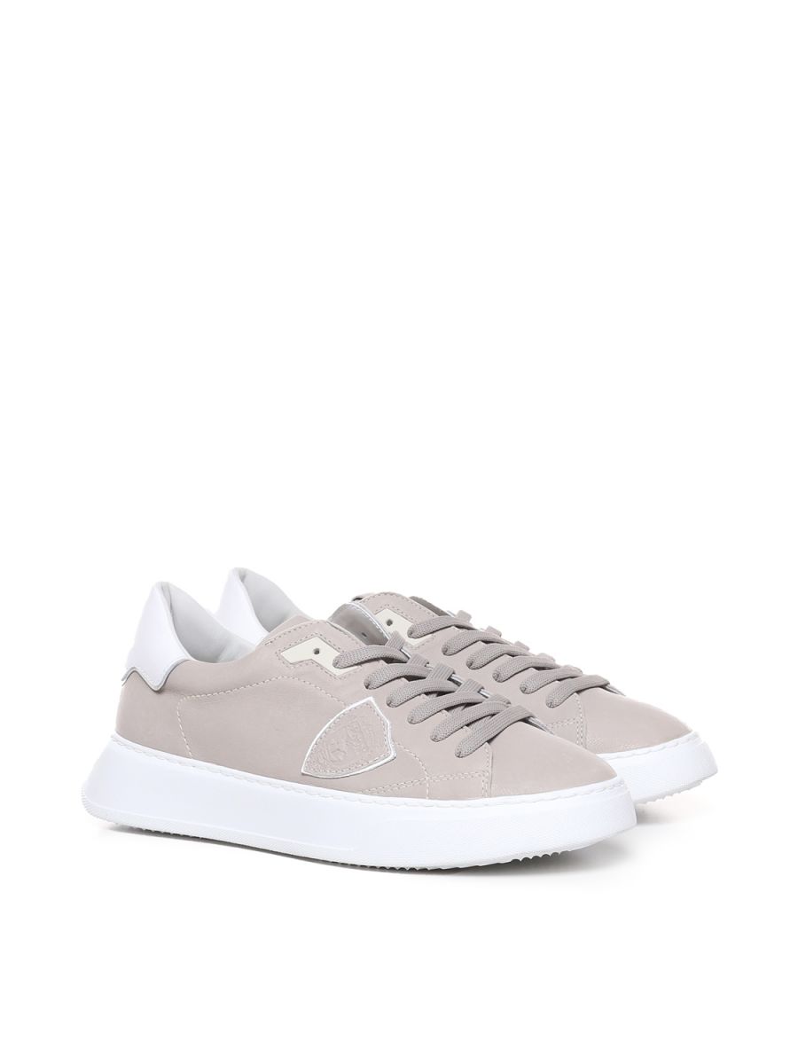 SNEAKERS Uomo PHILIPPE MODEL PARIS BTLU NB25 - TEMPLE LAVE_GRIS