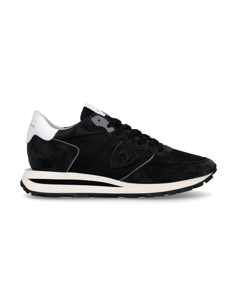 SNEAKERS Uomo PHILIPPE MODEL PARIS TKLU W006 - TROPEZ HAUTE LOW MONDIAL NOIE