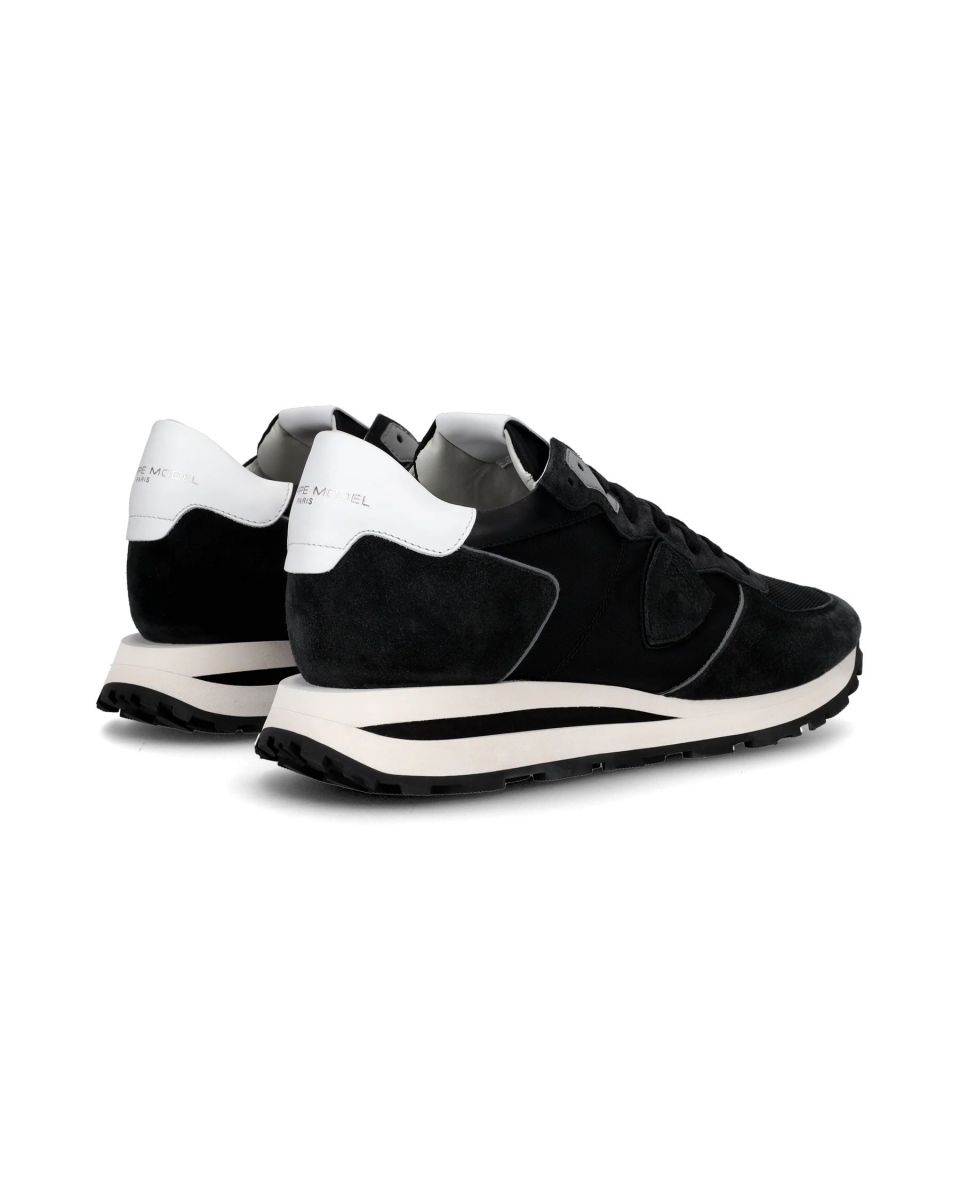 SNEAKERS Uomo PHILIPPE MODEL PARIS TKLU W006 - TROPEZ HAUTE LOW MONDIAL NOIE