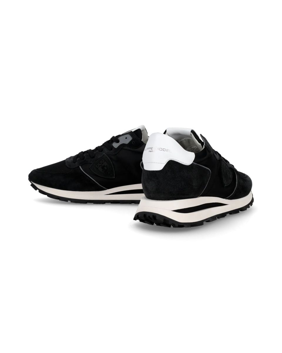 SNEAKERS Uomo PHILIPPE MODEL PARIS TKLU W006 - TROPEZ HAUTE LOW MONDIAL NOIE