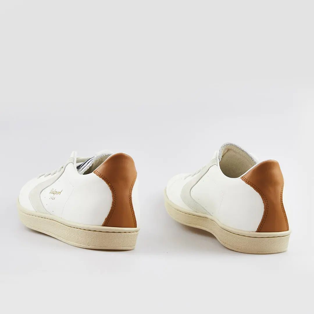 SNEAKERS Uomo VALSPORT 1920 TOURNAMENT MIX - VT2451M NAPPA SUEDE BIANCO PANNA