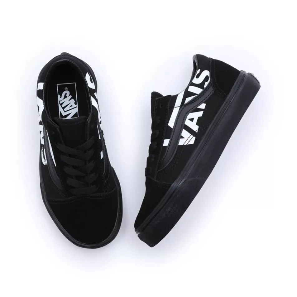 SNEAKERS  VANS OLD SKOOL LOGO JN - VN0A5EE6MCG BLACK