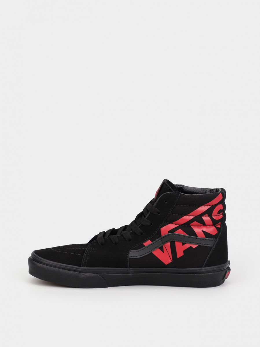 SNEAKERS  VANS SK8-HI JN - VN0A4UI2458 BLACK/RED