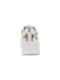 Sneakers Versace Jeans Couture JEANS COUTURE SPEEDTRACK in pelle bianco e oro