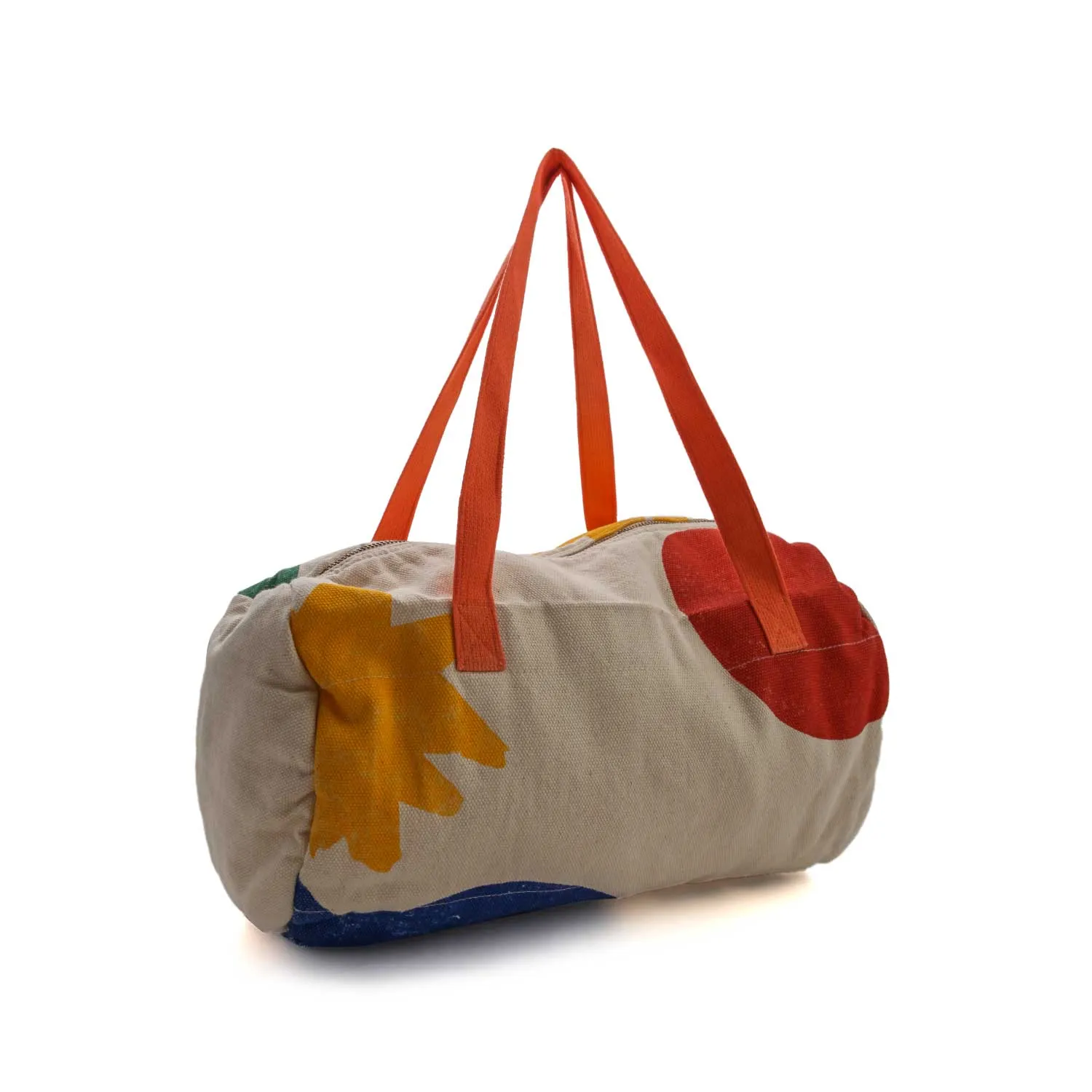 Sport Bag In Tessuto Stampa Landscape