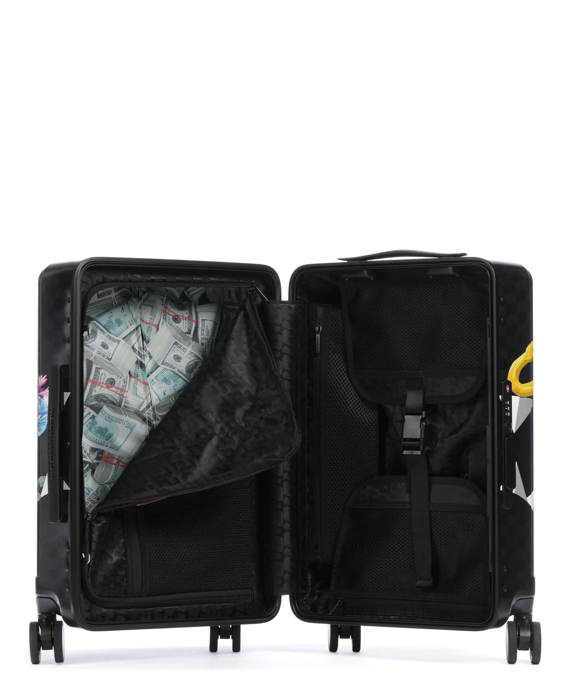  Sprayground Snakes Valigia trolley (4 ruote) nero 55 cm  