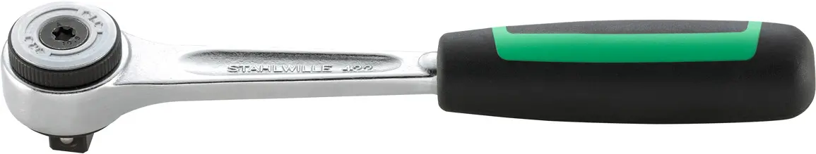 STAHLWILLE - Cricchetto reversibile con dentatura fine, 3/8 pollice, Modello: 3/8