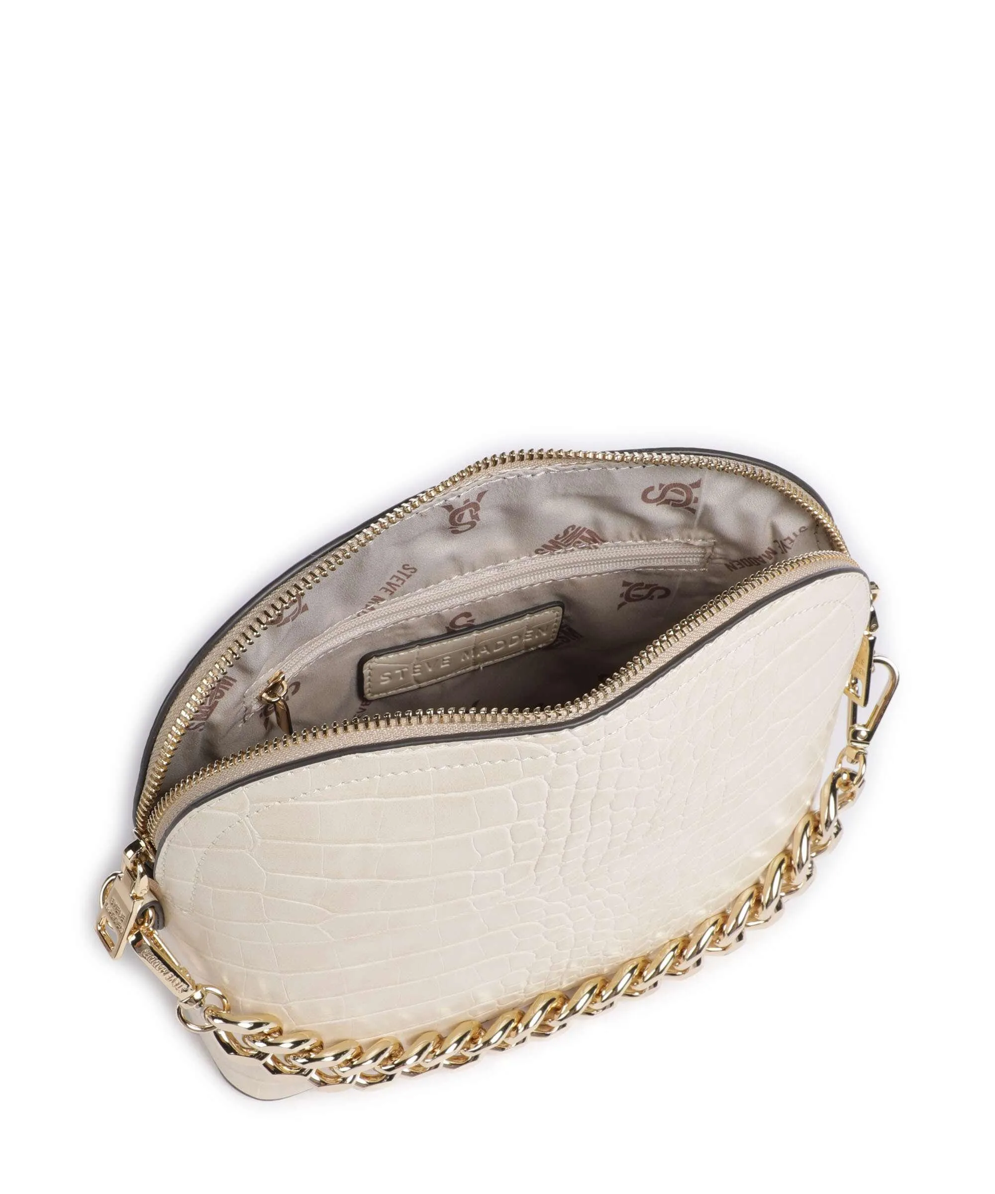  Steve Madden BCHERRIE Borsa a tracolla pelle sintetica avorio  