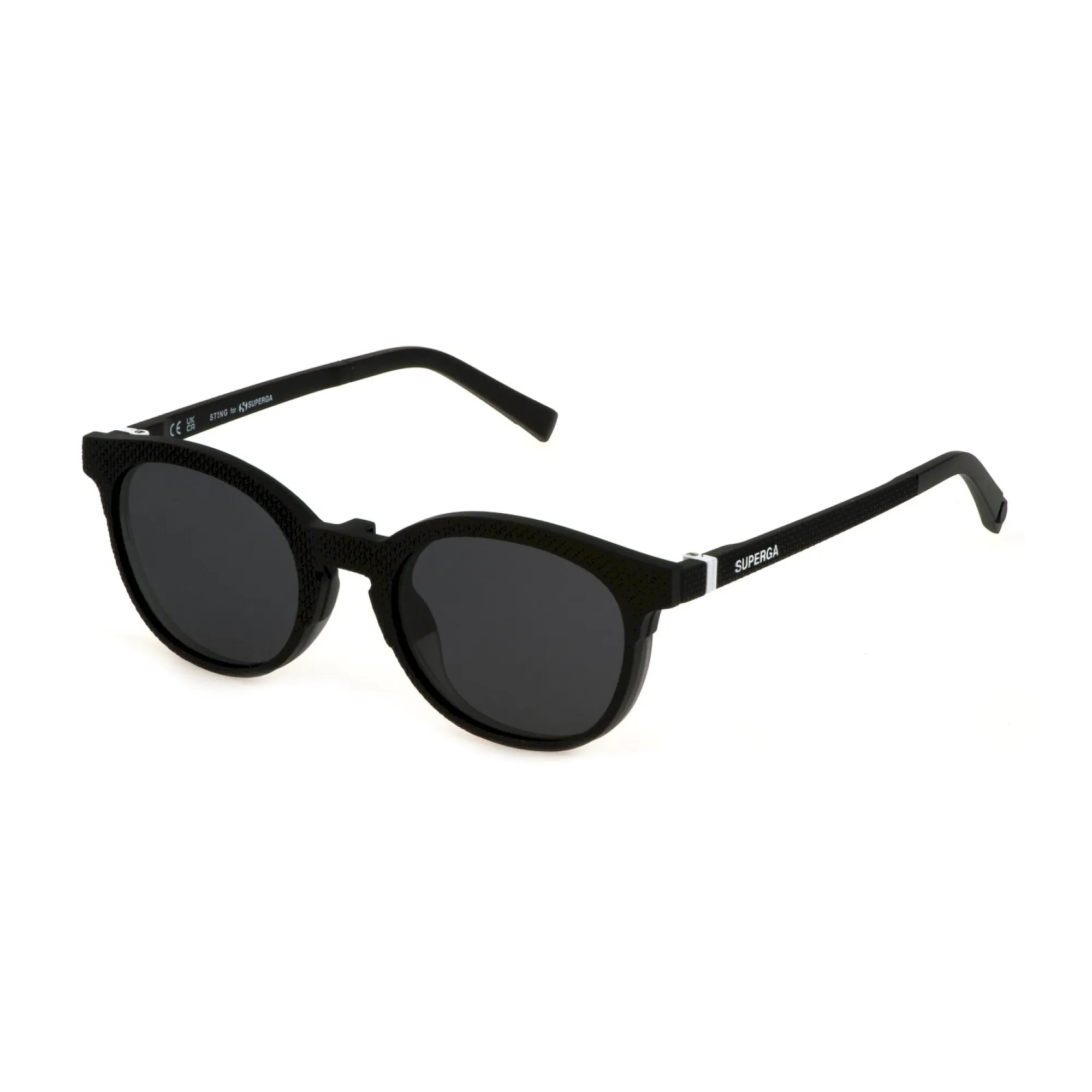   Sting USJ728 - U28P Nero Opaco | Occhiale Da Vista Bambino Unisex 