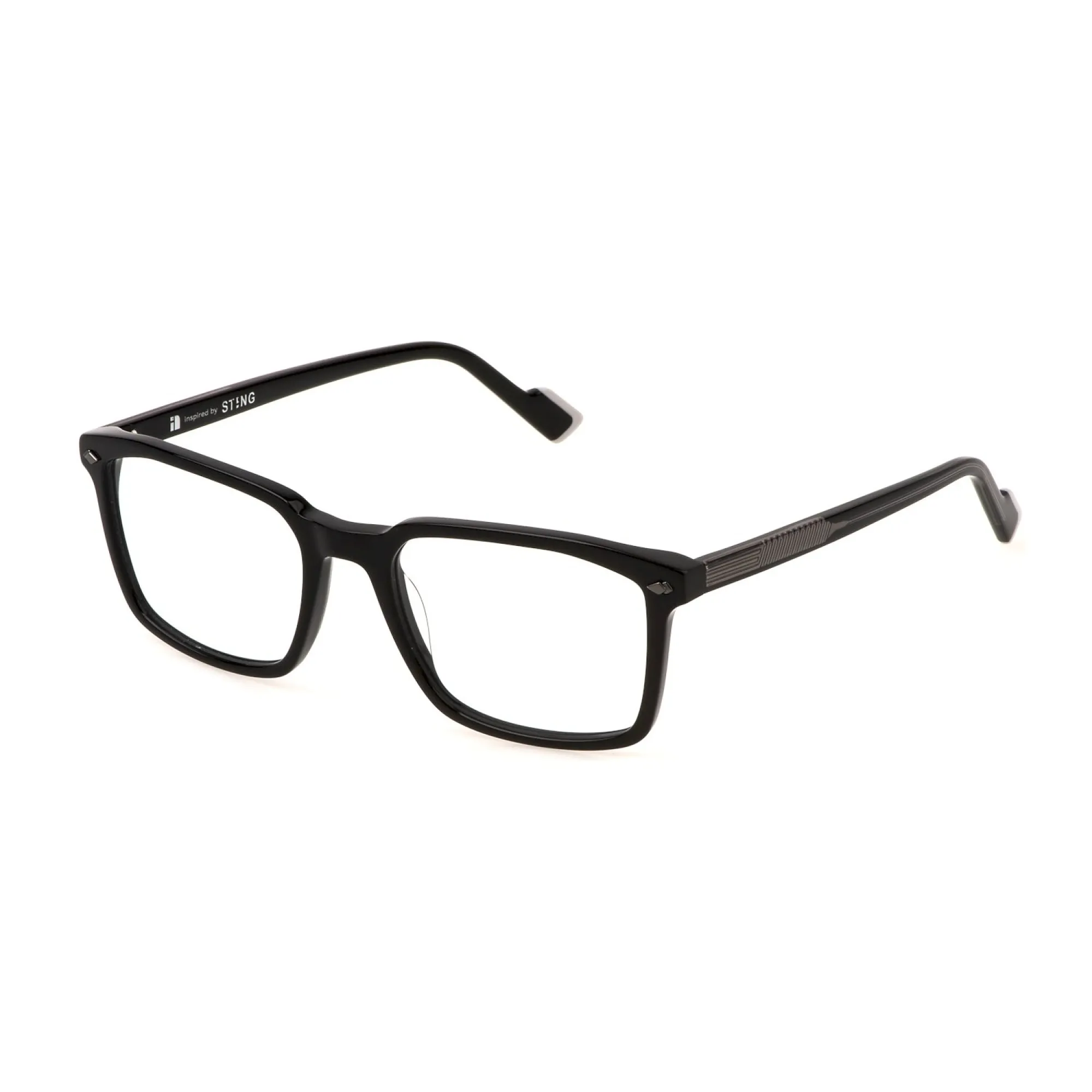   Sting VST511 - 700Q Nero Lucido | Occhiale Da Vista Uomo 