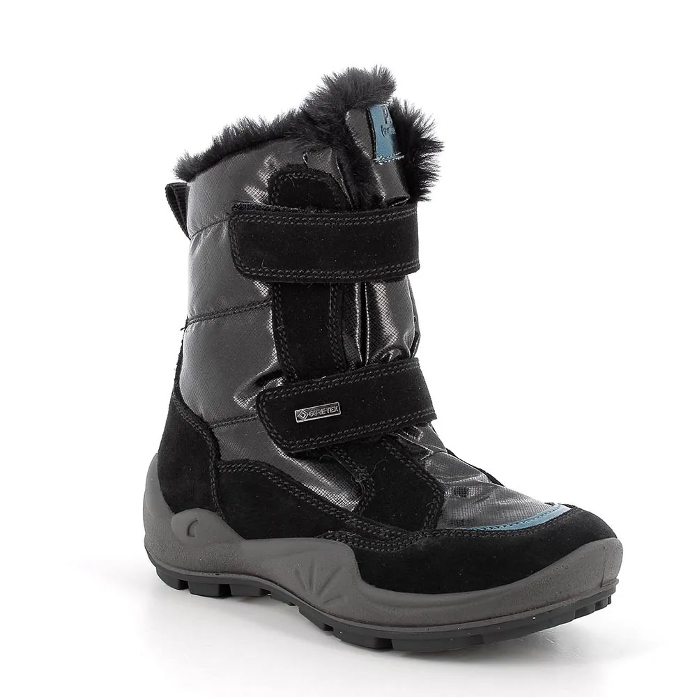Stivaletti gore-tex da bambina nero            